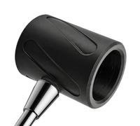 Handheld Shower Head - Constant Temperature Control Coarse Hole Thermostatic Massager, High Pressure Spiral Flow + Water Saving Mode, Chrome Plated Stainless Steel Fitting | For Family Apartment & RV