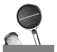 Handheld Shower, Head Rain Spray, Adjustable Water Pressure Settings, High Flow Showerhead for Home, Apartment, Bathroom, Bathtub, Adults, Kids, Pets, Hotel, Dorm, Guest Room, 5.91x5.91x11.22 inches