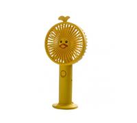 Handheld Small Fan with Cell Phone Holder USB Charging Portable and Durable
