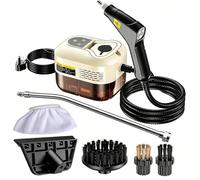 Handheld Steam Cleaner-2500W High Temperature Pressurized Steamer with 6 Levels, Car Engine Steam Cleaner, Limpiador a Vapor Para Carros, Detailer Steamer for Furniture, Car, Windows (E1)
