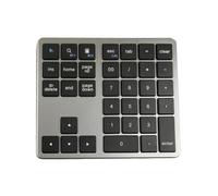 Handheld Wireless Keyboard Mini 35-Key Number Keypad Quiet