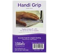 Handi Grip Lot de 12 bandes adhésives transparentes de 2,5 cm x 12,7 cm pour une utilisation sur n'importe quelle règle ou gabarit