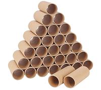 Handi Stitch Tube Kraft Marron (Lot de 30) - L 10,4 x D 4 cm - Rouleau en Carton pour Activités Manuelles Scolaires & Projets Artistiques