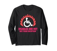 Handicap and Hot Disability Pride Body Positive Confiance Manche Longue
