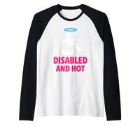 Handicap and Hot Disability Pride Body Positive Confiance Manche Raglan