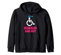Handicap and Hot Disability Pride Body Positive Confiance Sweat à Capuche