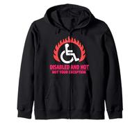 Handicap and Hot Disability Pride Body Positive Confiance Sweat à Capuche
