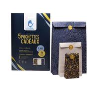 HANDICAP INTERNATIONAL-Coffret de 5 pochettes cadeaux solidaires et écologiques Handicap International