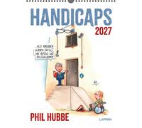 Handicaps 2027: Monatskalender für die Wand: Großer Wandkalender im Hochformat mit Spiralbindung | Witziger Kalender mit Cartoons zum Thema Behinderung