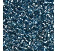 Handicraft Emporium | Perles de rocaille en verre | Doublées | 450 g | 3 mm | Turquoise pâle