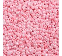 Handicraft Emporium | Perles de rocaille en verre | Rond | 450 g | 3 mm | Rose