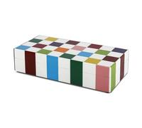 Handicrafts Home Medley Jester Collection Organisateur de rangement Boîte décorative Cadeau polyvalent 10 x 4,5 x 2,5 pouces