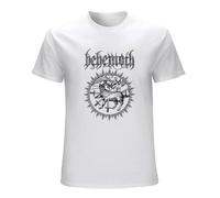 HANDINGMIAO Behemoth Lamb Sigil Slim-Fit Mens T-Shirt Size M