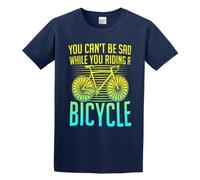 HANDINGMIAO Life Behind Bars Mountain Biking Mens Cotton Tshirt Size M