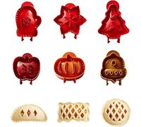 Handkuchenform,Weihnachten Keksformen Handkuchenformen Festlich Herbst Taschen Kuchenformen Backen für Party Gebäck Backen,Handkuchenform Presse Und Cutter (A+B)