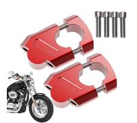 Handle Bar Risers, Aluminium Alloy Mounts, 2.75 Inches Sl unctional Design, Sports Accessories for Men, Women, Youth Athletes, Family, Friends, Enhance Comfort and Control