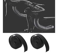 Handle Bar Tapes, Gopybar Tapes, 2 PCS EVA/PU Triathlon Road Road pour Le Vélo de Montagne Bike Pliant (Black)