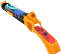 Handle Compatible with Splatoon 2/Splatoon 3,Gun Compatible with Nintendo Switch,Shooting Gun Compatible with Joy-Con (Black Yellow)