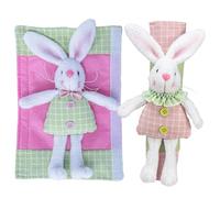 Handle Cover - Polyester, 9,25 x 6,5 po Door Protecteur Easter Bunny Design | Décorative Appliance Handle Covers Cute & Seasonal, Fridge Handles Covers For Microwave, Oven, Dishwasher, Kitchen