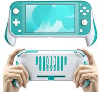 Handle Holder for Switch Lite,Ergonomic Handle and Protective Case for NS Switch Lite Controller Accessories-Blue