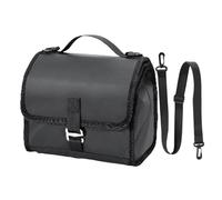 Handlebar Bag, Foldable Bike Handlebar Bags, 7L Insulated Food Holder to Electric Scooter, Cycling, Travel, Fitness, Ideal for Snacks, Drinks, Yogurt, and Beers, 8.86x5.91x12.6 inches