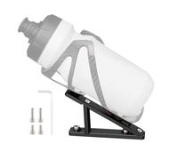 Handlebar Bottle Cage Mount | Aluminum Alloy Adjustable Bike Bottle Cage Mount | Bicycles Components Parts for Backpacking Mountain Camping Luggage Fishing Outdoor Sports Commuting