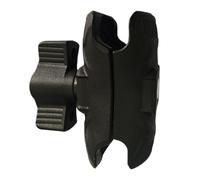Handlebar Clamp Mount Base - Ball Joint Holder, Shock Absorbing Alloy Brack