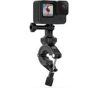 Handlebar Clamp Mount Motorcycle Bike Clamp Mount Tube Mount Compatible with GoPro Hero 13 12 11 10 9 8 7 6 5 Session DJI Action Cameras - 360 Swivel