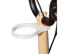 Handlebar Cup Holder, Bicycle Drink Mount Bracket, Portable Anti Slip Beverage System, Abs Clamp Build Structure, Sport Cycling Design Style, Outdoor Use for Mountain Trail Road