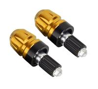 Handlebar End Caps, Aluminum Alloy Cover, Motorcycle Counterweight Grip Ends, for Motorbike Scooter Touring Commuting Cycling Riders