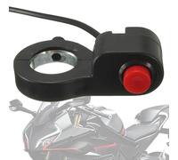Handlebar Horn Switch - ABS | Horn Button Handle Mount Control Button | Horns Control Engine Stop Start Buttons for Motorcycles, Scooters, Bicycles, and General Vehicle Use