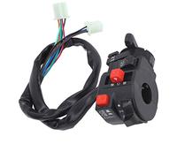 Handlebar Ignition Start Choke, ATV Accessory, 78in/ Handlebar Mount with Ignition Function, Turn, Fog, HighLow/Beam Headlight Buttons, Compatible