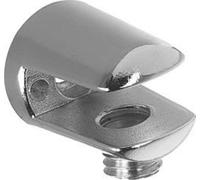 Handles and Ironmongery Lot de 8 Petites Fixations plaquées Chrome pour tablettes en Verre de 4 à 6 mm d'épaisseur