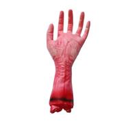 Handloween Hands - Poignet Coupé | Main Coupée D'Halloween | DÉCORS COMPRISES | Assaissement Réutilisable De La Main D'Halloween Pour Scènes Hantées, Expositions De Fête, Passerelles En Plein Air, Jeu