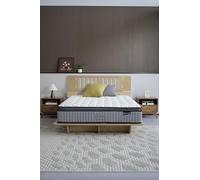 Handmade Bedroom Furniture Ltd Matelas à ressorts ensachés Naturel Fresh Tissu cachemire orthopédique confortable simple, petit double, double, king size, super king size (lit simple 90 x 190 cm)