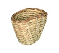 Handmade Bird Nest, 14x11x7cm Breathable Breeding Cave, Nesting Material, Hatching Tool for Parakeets and Finches, Outdoor Garden House for Canary and Quail Parrots Cockatoos Cockatiels