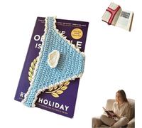 Handmade Crochet Bikini Bookmark,Funny Crochet Underwear Shaped Book Page Holder,Reusable Handmade Bikini Reading Bookmarks for Book Lovers,Writers,Teachers and Women (F)