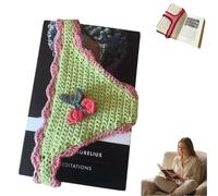 Handmade Crochet Bikini Bookmark,Funny Crochet Underwear Shaped Book Page Holder,Reusable Handmade Bikini Reading Bookmarks for Book Lovers,Writers,Teachers and Women (D)
