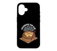 Handmade: Dumplings à la Vapeur Dim Sum Foodie Coque pour iPhone 16