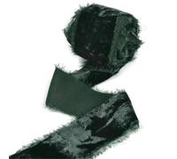 Handmade Frayed Edging Velvet Suede Cloth Ribbon For Wedding Invitation Wrapping Bouquets Birthday Party Decorations Gifts(SA230702C8)