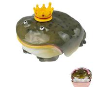 Handmade Frog Case Compatible with AirPods 4 & Pro 3, Cute Funny 3D Animal Silicone Earbuds Cover, Quirky Weird Toad Skin Protector, Shockproof Novelty (for Airpods 3,#1)