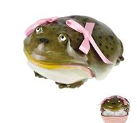 Handmade Frog Case Compatible with AirPods 4 & Pro 3, Cute Funny 3D Animal Silicone Earbuds Cover, Quirky Weird Toad Skin Protector, Shockproof Novelty (for Airpods 4,#2)