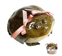 Handmade Frog Wireless Earphone Protector Case, Earbuds Case with Soft Anti-Scratch Protection, Creative Animals Design for Daily Use & Gift Ideas (Bow,for airpods Pro 1/2)