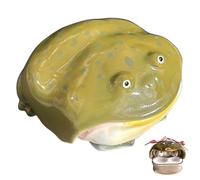 Handmade Frog Wireless Earphone Protector Case, Earbuds Case with Soft Anti-Scratch Protection, Creative Animals Design for Daily Use & Gift Ideas (Green,for airpods Pro 1/2)