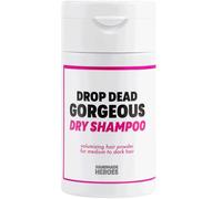 Handmade Heroes - Shampoing Sec Drop Dead Gorgeous, Non - Aérosol, 50g | Naturel et Vegan | Poudre Pour Cheveux Volumisante, Soins des Cheveux Femmes, Hommes | Pour Cheveux Bruns Moyens à Foncés