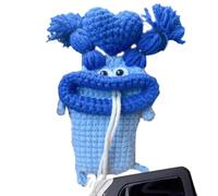 Handmade Key Case - Cuddly Crochet Sausage Mouth Car Key Holder | Car Key Holder Keychain Fits All Car Key Gift For Keychain Ornaments