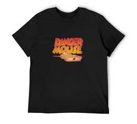 Handmade Noodles Danger Mouse Classic Breathable T Shirt Black M