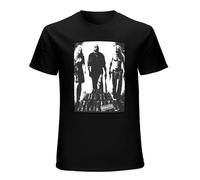 Handmade Noodles The Devil's Rejects Mens Casual Custom Short Sleeve Cotton T Shirt Black M