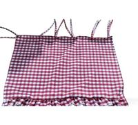 Handmade Oven Skirts, Oven Skirt Curtain for Door, Farmhouse Kitchen Décor, Cabinet Dishwasher Curtains, Ruffled Trim, Ribbon Ties, Effortless Install (Pink, 60(W)*45(L) cm(24" L*18" W))