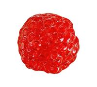 Handmade Pressure Relief Balls, Squishy Stress Relief Sensory Toys Squeezy Balls, Palm Sized Portable Fidget Toys for Anxiety Relief, Squeeze Ball for Adults Teens (Rouge)